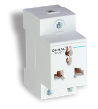 Ổ cắm thanh ray tủ điện đa năng 3 chấu 16A  (S7D311)